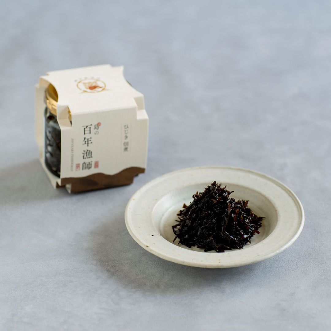 鹿児島　島のごちそう　百年漁師ご飯のお供　ひじき佃煮　1箱3個入り